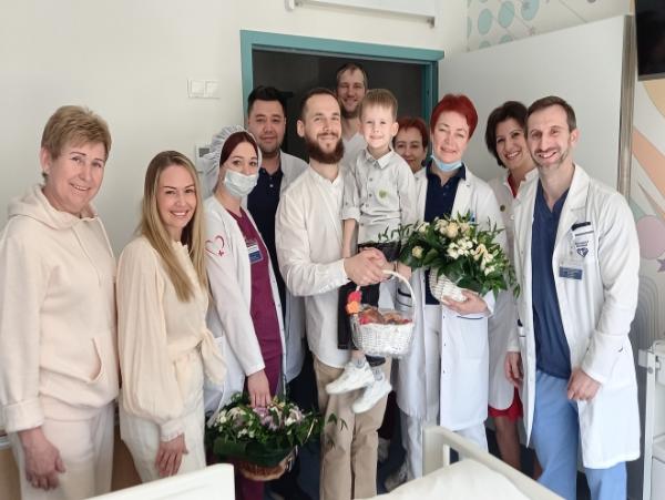В зеленоградской детской больнице спасли малыша с врожденным пороком развития кишечника