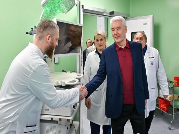 Собянин объявил о завершении реконструкции приемных отделений шести больниц