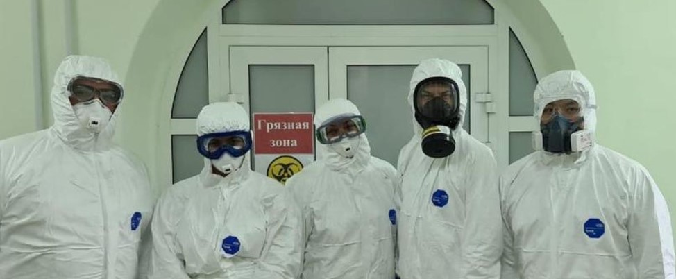 Московские врачи осмотрели более 400 пациентов с COVID-19 в Дагестане