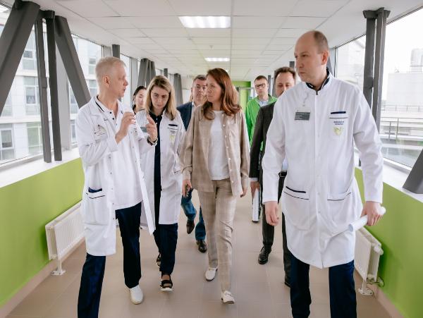 Анастасия Ракова посетила крупнейший перинатальный центр России на базе больницы №67 имени Ворохобова